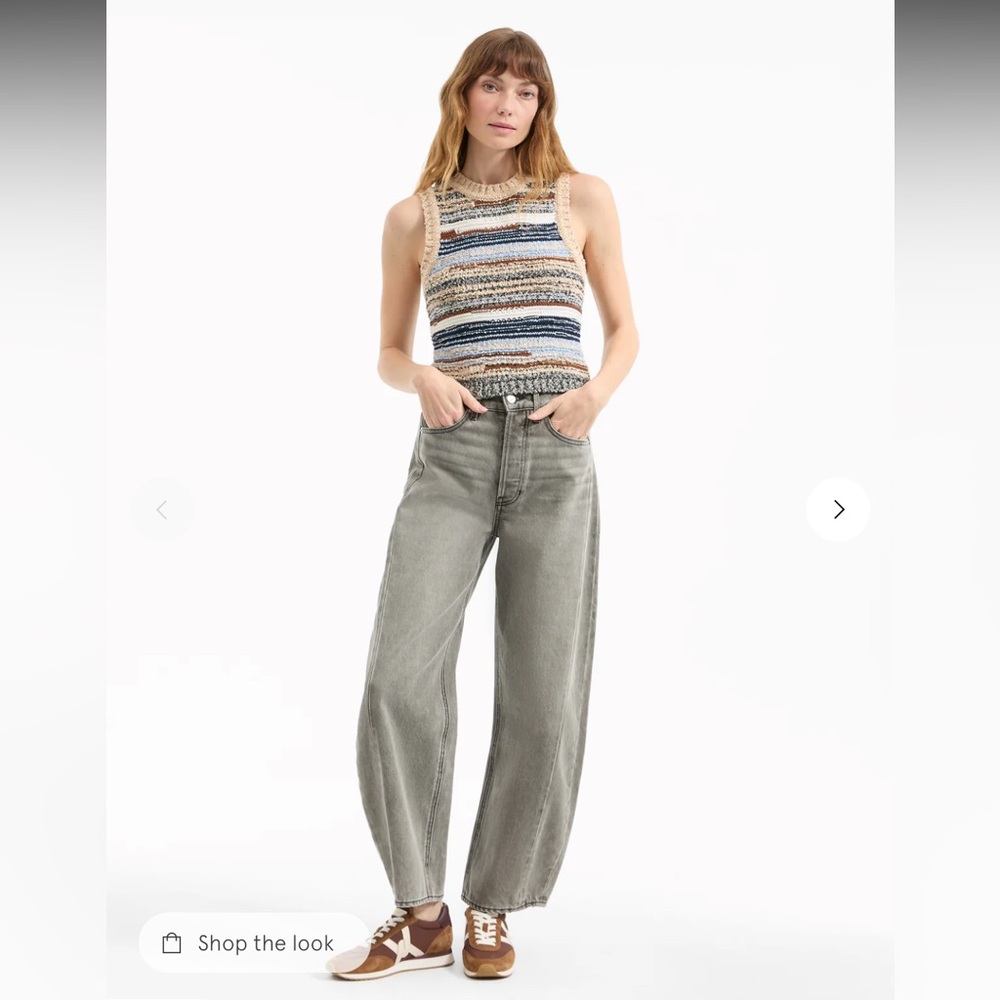 Veronica Beard Ryder Barrel Jean